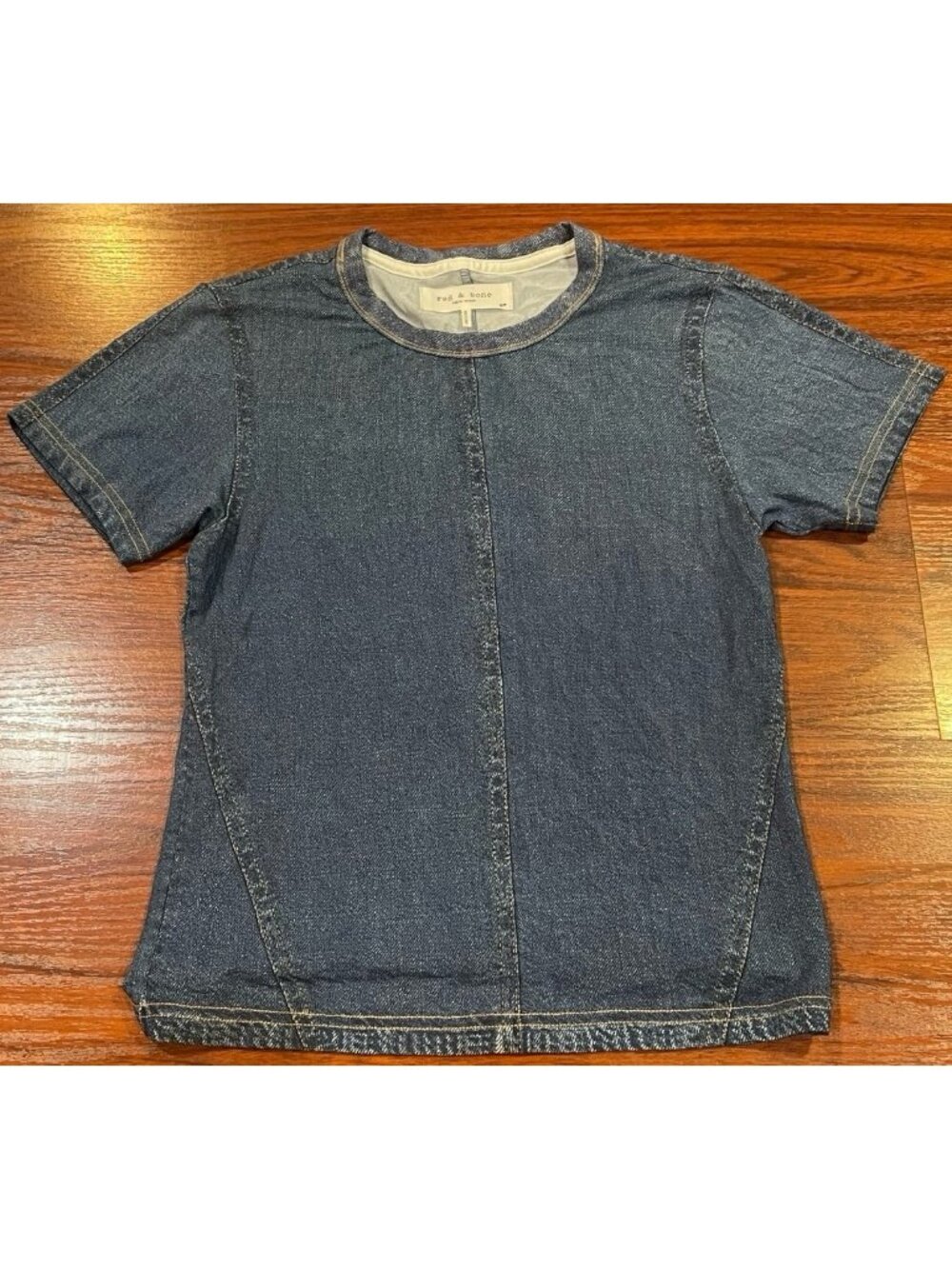 RAG & BONE BLUE SHIRT SIZE SMALL